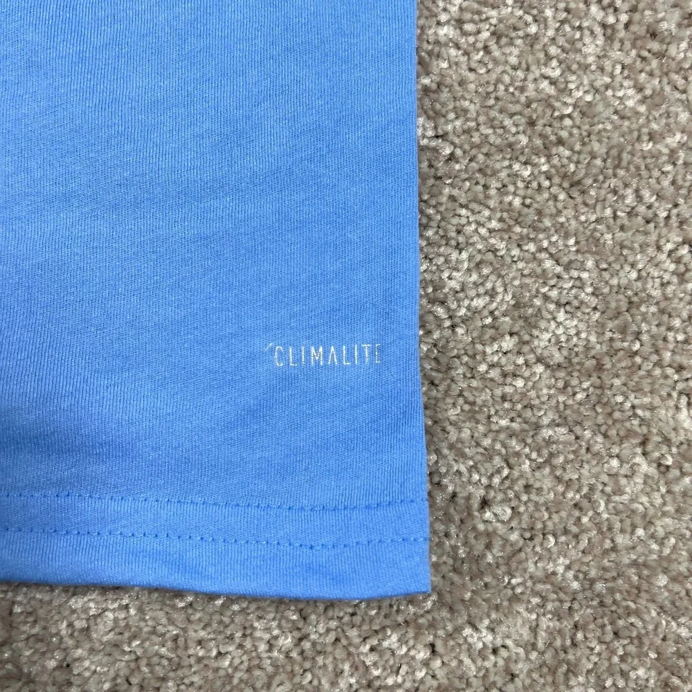 Adidas Mens Large Blue New York City FC‎ Long Sleeve Soccer Performance Tee NWT - Picture 3 of 7